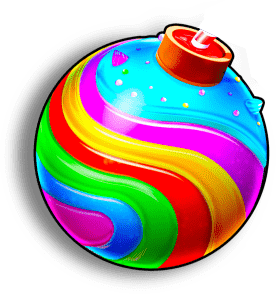 Sweet Bonanza çarpan bombası sembolü