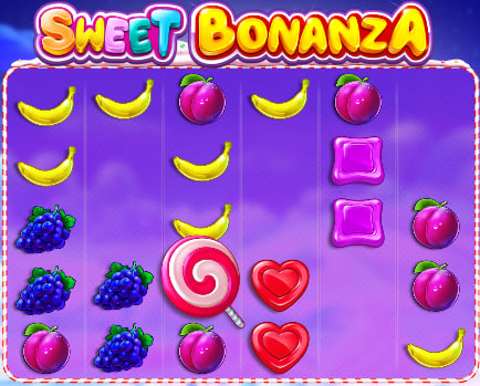 Sweet Bonanza arayüz tasarımı ve oyun ekranı